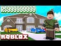 COMPREI A MANSÃO MAIS CARA DO ROBLOX!! (Mansion Tycoon)