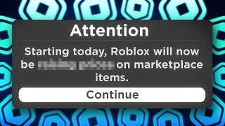 Why Did Roblox Just Do This... (Bad Update)