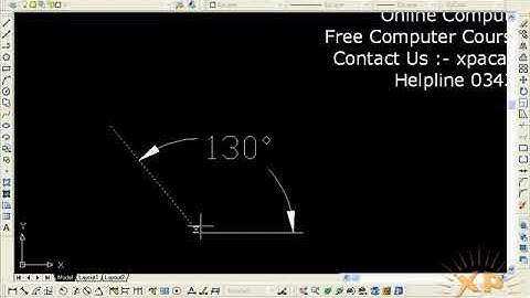 AutoCAD Urdu Tutorial | Rotate
