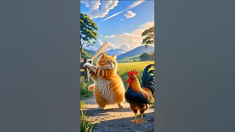 cat ai short video 2025 cat funny video #ai #shorts #cat