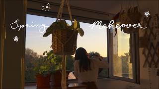 Welcoming spring into my home🌸| Spring Apartment Makeover