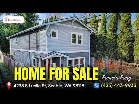 4233 S Lucile St, Seattle, WA home video tour