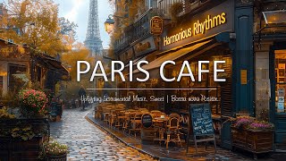 Classic Coffee Shop Ambience in Paris With Uplifting Instrumental Music, Sweet | Bossa nova Positive screenshot 5