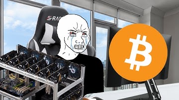 Wojak Goes Mining Bitcoin