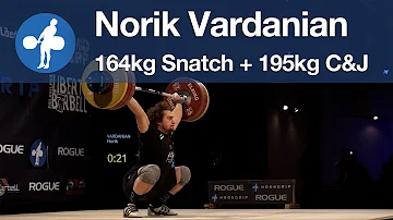 Norik Vardanian (96.64) - 164/195 @ hookgrip Spartakiad