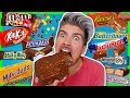 MIXING EVERY CHOCOLATE CANDY TOGETHER! TASTE TEST