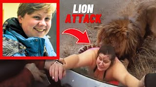 HORRIBLE Last Minutes Of Alexandra Black | Lion Attack