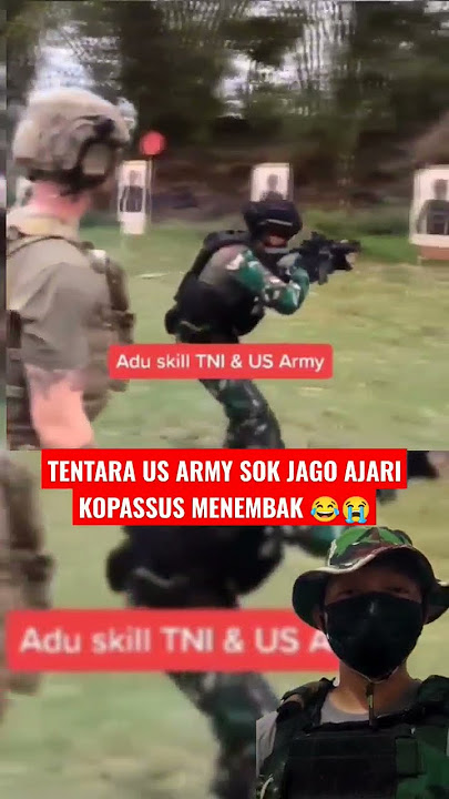 EVEN THOUGH, IN COMPETITION, THE US ARMY ALWAYS LOSES TO KOPASSUS 🤣 #tniindonesia #kopassus #shor...