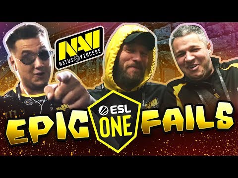 NAVI ЭПИК ФЕЙЛЫ НА ESL ONE COLOGNE 2019