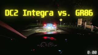 峠 TOUGE BATTLE!: DC2 Integra vs ZN8 GR86 [4k - POV] (ft: JacBeQuick)