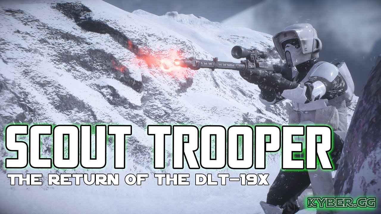 Scout Trooper: Return of the DLT 19x [Battlefront II Kyber]