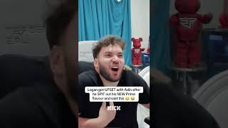 Famous Logan got UPSET with Adin after he SPIT out his NEW Prime flavour and said this 😬 😭 Wealth