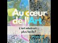 Lart abstrait  plus facile