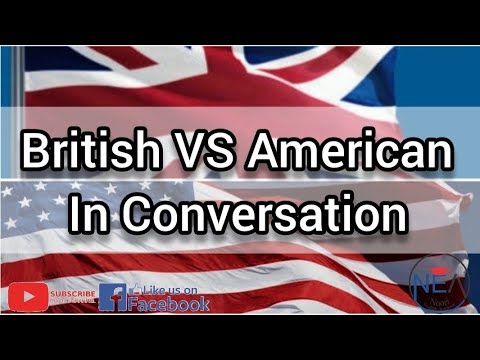 Difference Between British And American Sentences تفاوت میان جملات انگلیسی برتش و امریکایی