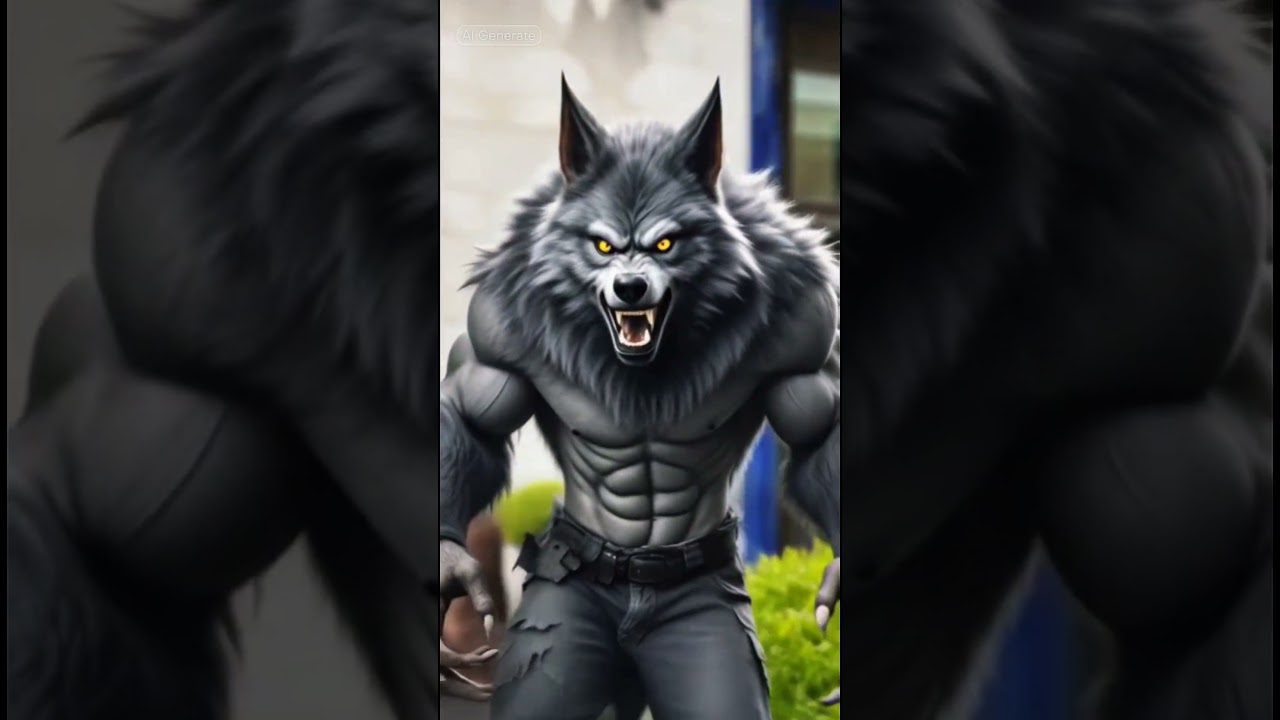 Wolf Man in Piccadilly 