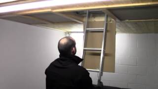 Youngman 30234000 Spacemaker Loft Ladder Installation Video