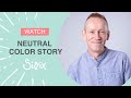 Sizzix: Discover our Neutral Color Story with Designer Pete