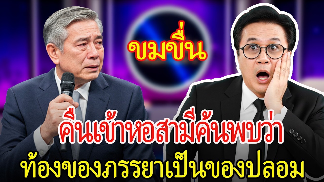 คืนเข้าหอ เจ้าบ่าวช็อกเงียบ เมื่อลูบท้องเจ้าสาวแล้วเจอแต่หมอนยัดเต็มไปหมด