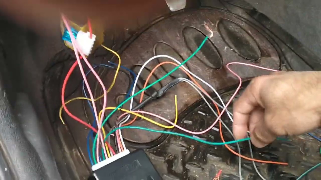 تركيب سنطرليزي السيارة طريقة سهلة جدا