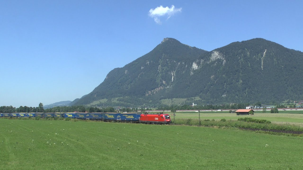 Bahnverkehr im Alpenvorland - Ein Tag zwischen München und Kufstein