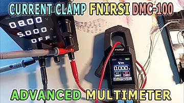 Clamp Meter + Digital Multimeter FNIRSI DMC-100: How to Use a Multimeter? Features, Tips & Guide