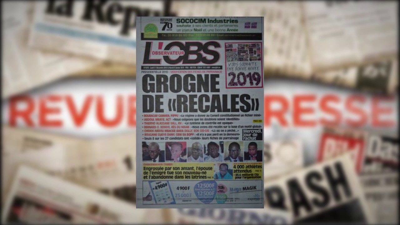 Revue des Titres du 31 Décembre 2018 avec So. Fatou Cissé liga inglesa