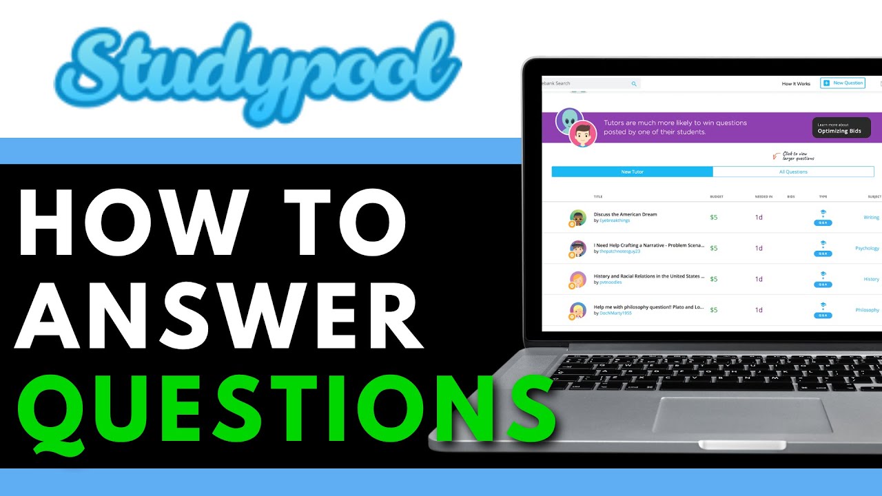 How to Answer Questions on Studypool in 2025! (Full Guide)