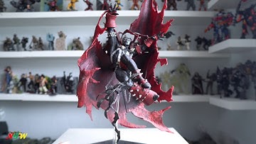 Mcfarlane Toys Spawn cover 043 flying spawn 1/6 scale. This thing is huge