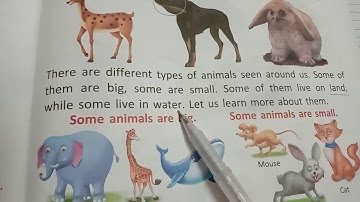 ABN school sub. EVS class-1 chapter-18 The world of Animals part -1