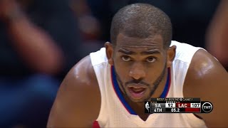 Chris Paul Full Highlights 2015 Playoffs R1G1 vs Spurs - 32 Pts, 6 Assists, Sick!!