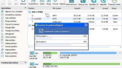 How to convert to primary or logical