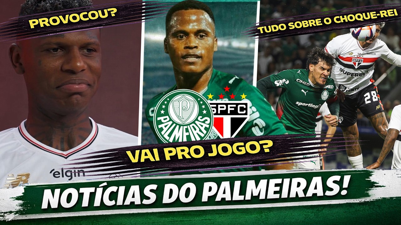 ABEL SURPREENDE E PALMEIRAS PODE TER NOVIDADE NA SEMIFINAL! ARIAS TITULAR? ARBOLEDA PROVOCA