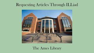 Requesting Articles Through ILLiad