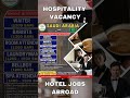 Jobs in Saudi Arabia #hospitality #hotelmanagement#hoteljobs#chefjobs #gulfjobs #saudiarabia #shorts
