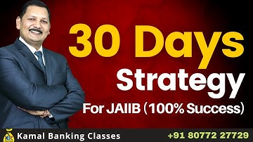 How to pass JAIIB PPB in 30 days| Strategy and important topics| explained by Kamal Sir