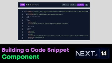 Building a Code Snippet Component with Syntax Highlighting in Next js | Code Highlighting Tutorial
