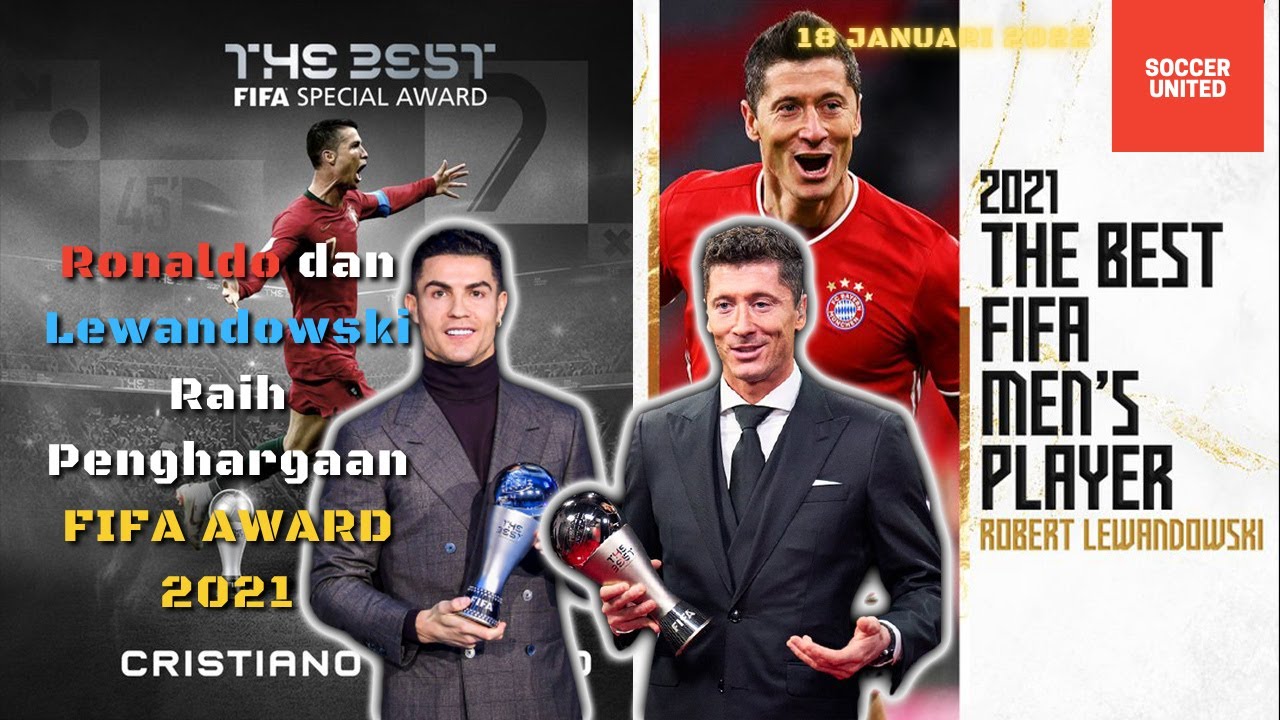 Cristiano Ronaldo Raih Penghargaan Spesial FIFA 2021 ❗️Lewandowski Pemain Terbaik 2021 versi FIFA ❗️
