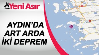 Kuşadası Açıklarında Art Arda Iki Deprem Meydana Geldi