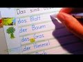 Deutsch lernen - Anfänger - A1 -  "Der Baum..."  - Learn German A2 - آلمانی A1 را با فیلم یاد بگیرید