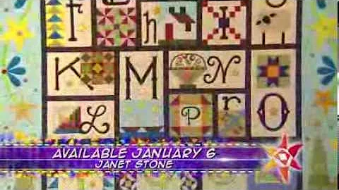 The Quilt Show: Trailer 1401 - Janet Stone (TQS BO...