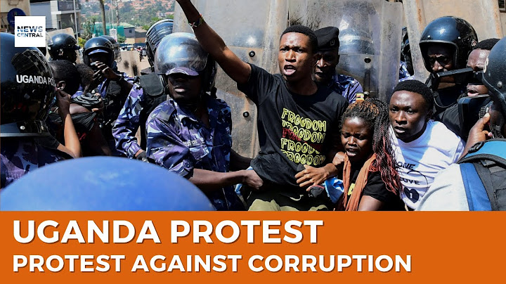 Ugandans Protest Against Corruption Despite Police Ban