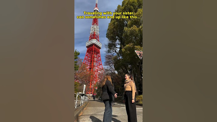 Sister Travel looks like this... #japanedition