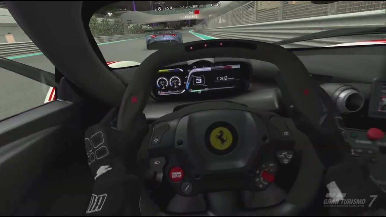 Gran Turismo 7_Some VR fun on Yas Marina Ferrari FXKK