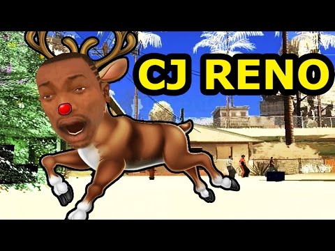 GTA San Andreas - CJ Becomes a Reindeer (Christmas Special 2016) - Loquendo