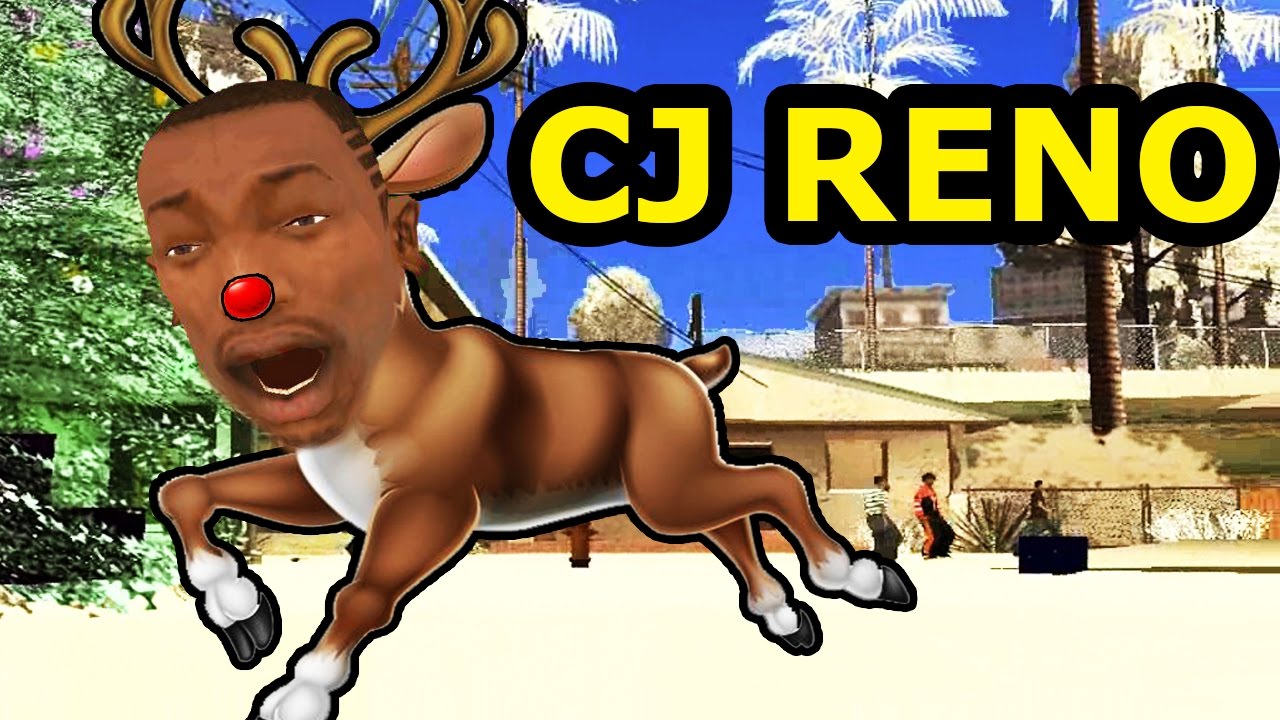 GTA San Andreas - CJ se convierte en un reno (Especial Navidad 2016) - Loquendo