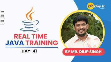 JAVA Real Time Training - Day 41 |Inheritence & Types of Inheritence In Java | By Dilip IT Academy