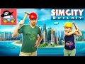 🔨 SIMCITY BUILDIT — как Илья и папа города будущего строили. Жестянка. Летсплей