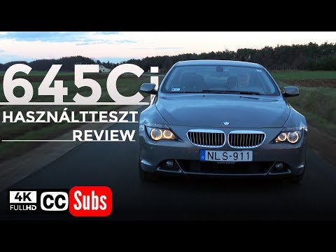 2004 BMW 645Ci - Review | 4K Használtteszt / Logic7 - Stratus Grau