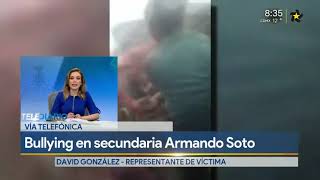 Captan fuerte pelea entre niñas de secundaria