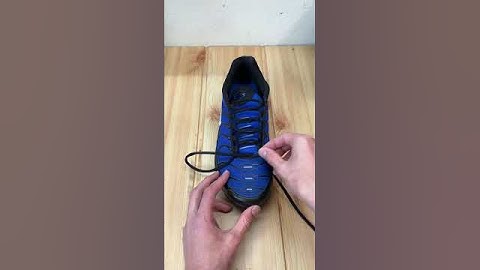 Nike TN (Air Max Plus) Lacing Tutorial #sneakers #nike #tutorial